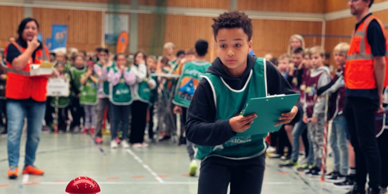 300 Grundschüler bei Kindersicherheitsolympiade in Traunreut
