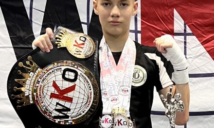 Kirill Krauer von TuS Traunreut ist Kickbox Weltmeister