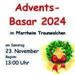 ADVENTSBASAR am 23.11.